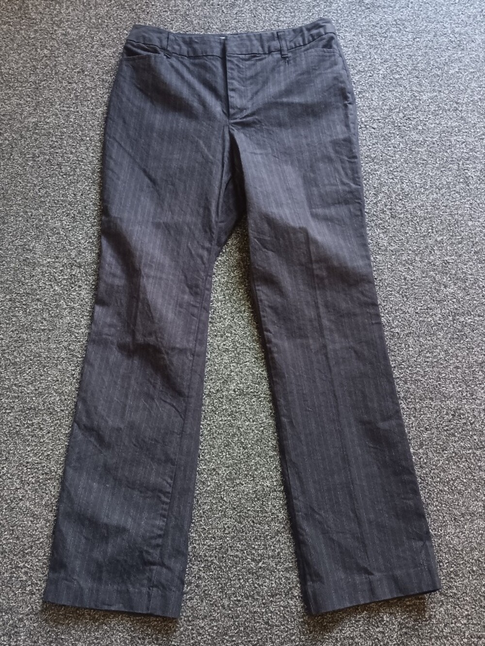 Casual Office Career Work Wear Pants St. Johns Bay Stretch Womens Sz. 10, Gray